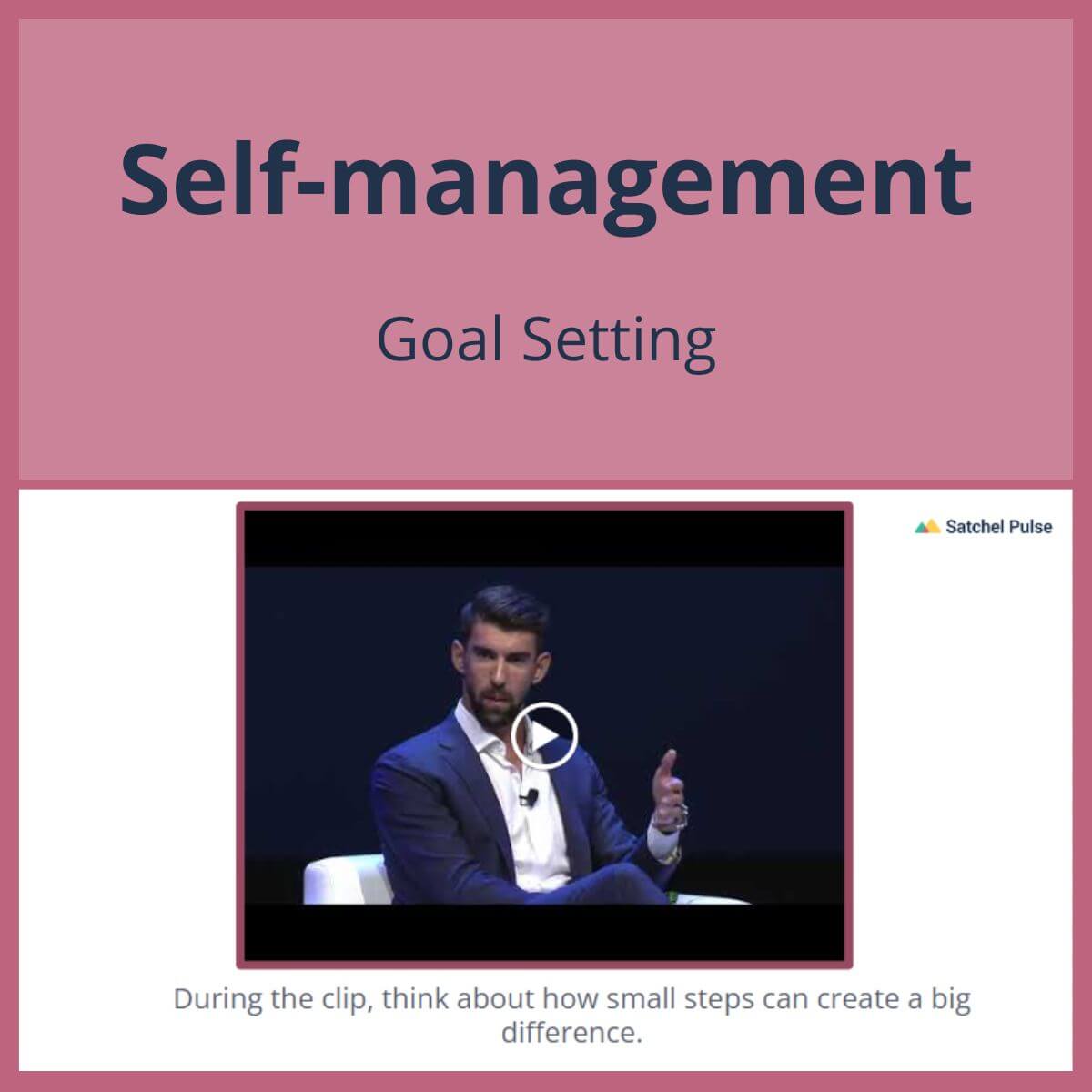 SEL Lesson focusing on Goal Setting to use in your classroom as one of your SEL activities for Self-Management