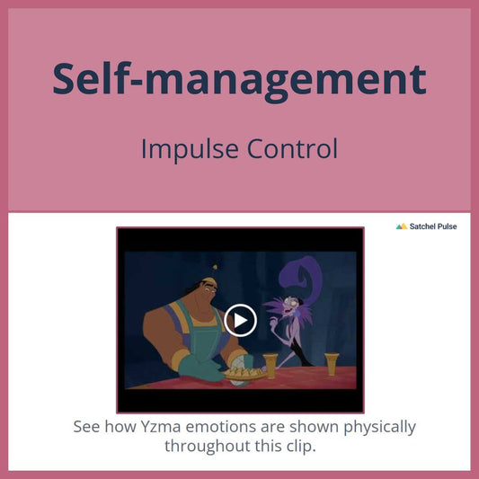 SEL Lesson focusing on Impulse Control to use in your classroom as one of your SEL activities for Self-Management