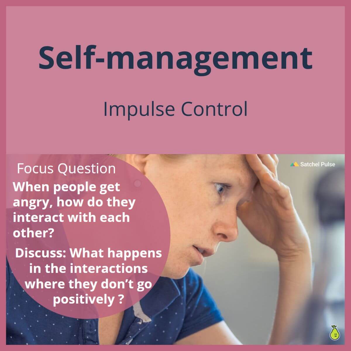 SEL Lesson focusing on Impulse Control to use in your classroom as one of your SEL activities for Self-Management
