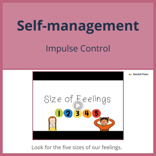 SEL Lesson focusing on Impulse Control to use in your classroom as one of your SEL activities for Self-Management