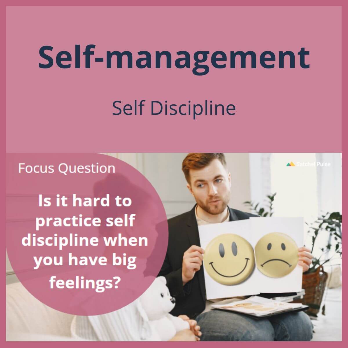 SEL Lesson focusing on Self-Discipline to use in your classroom as one of your SEL activities for Self-Management