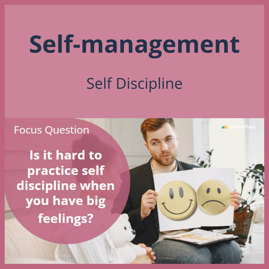 SEL Lesson focusing on Self-Discipline to use in your classroom as one of your SEL activities for Self-Management