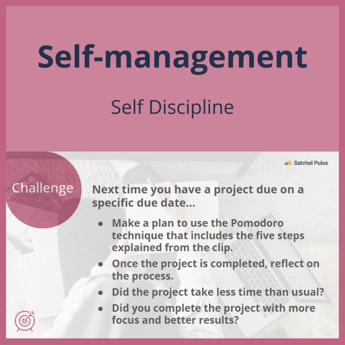 SEL Lesson focusing on Self-Discipline to use in your classroom as one of your SEL activities for Self-Management
