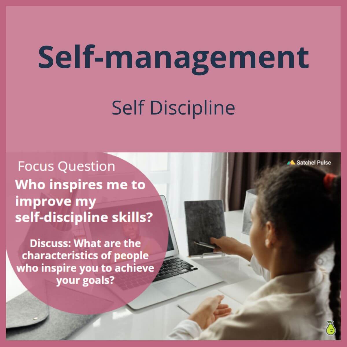 SEL Lesson focusing on Self-Discipline to use in your classroom as one of your SEL activities for Self-Management