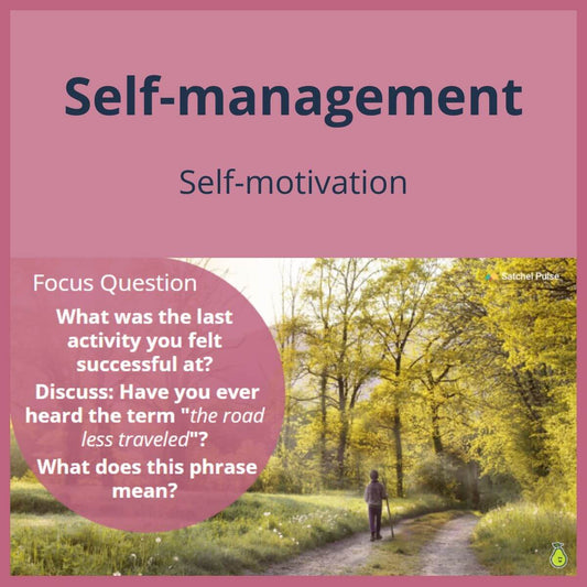 SEL Lesson focusing on Self-Motivation to use in your classroom as one of your SEL activities for Self-Management