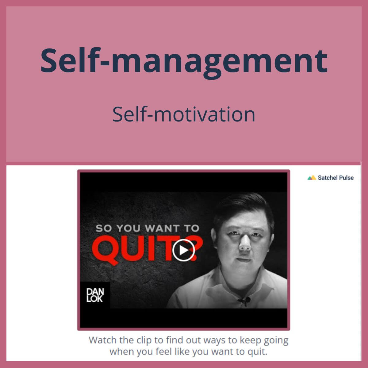 SEL Lesson focusing on Self-Motivation to use in your classroom as one of your SEL activities for Self-Management