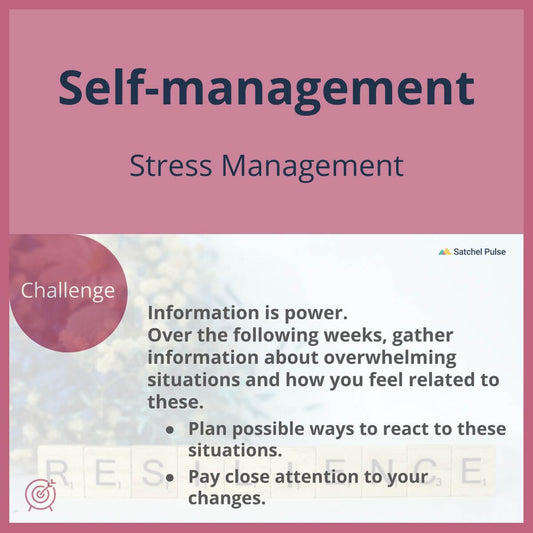 SEL Lesson focusing on Stress Management to use in your classroom as one of your SEL activities for Self-Management