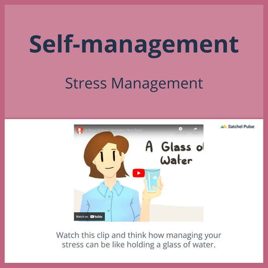 SEL Lesson focusing on Stress Management to use in your classroom as one of your SEL activities for Self-Management