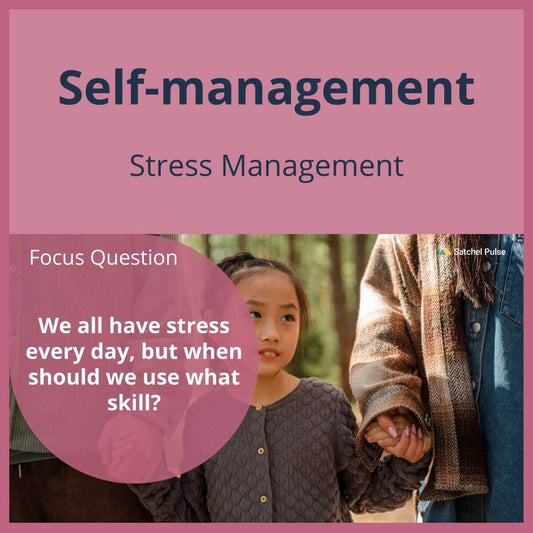 SEL Lesson focusing on Stress Management to use in your classroom as one of your SEL activities for Self-Management