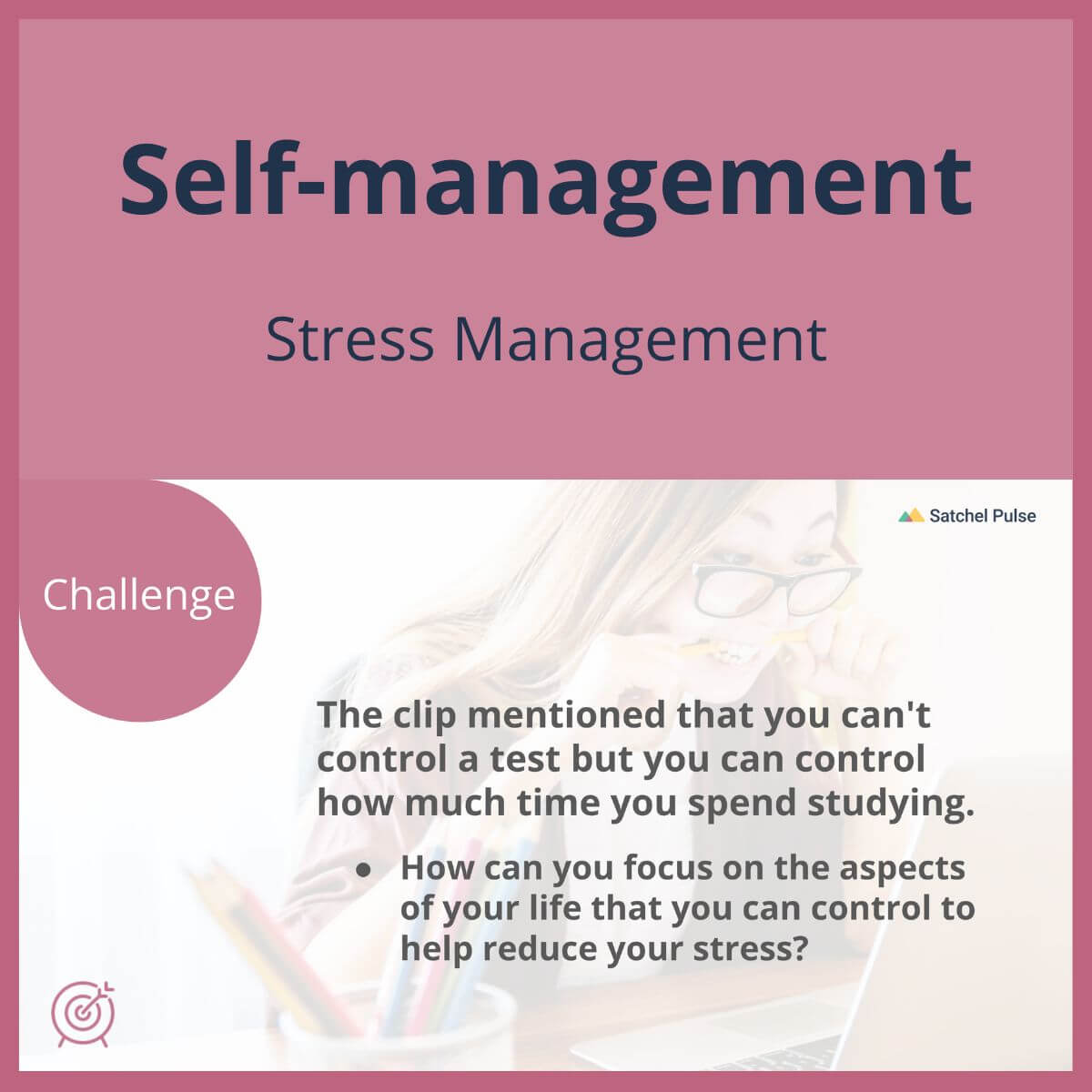 SEL Lesson focusing on Stress Management to use in your classroom as one of your SEL activities for Self-Management