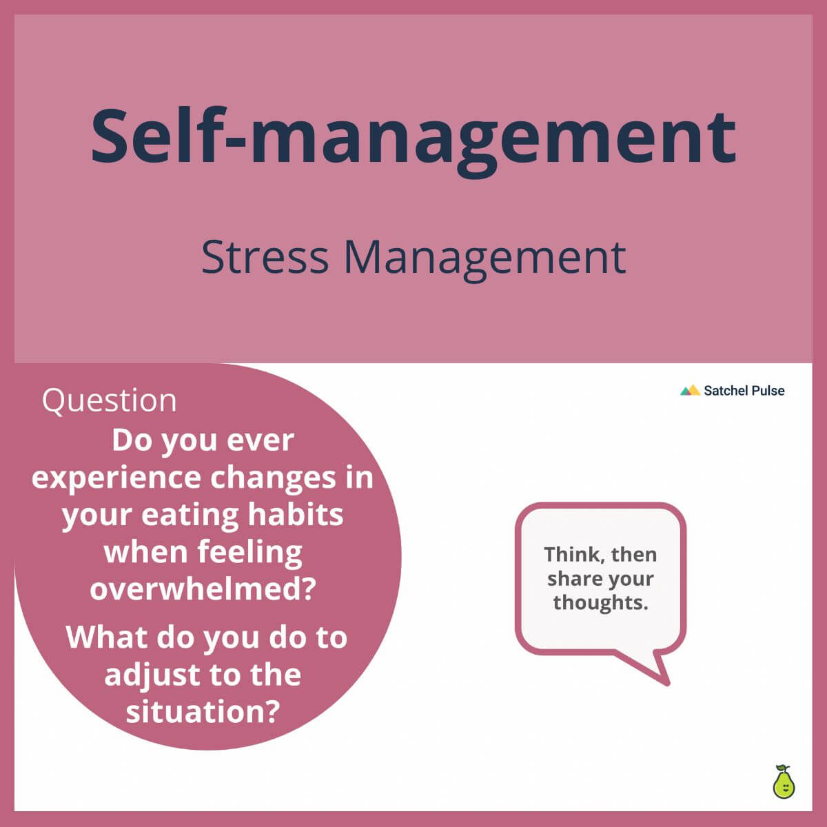 SEL Lesson focusing on Stress Management to use in your classroom as one of your SEL activities for Self-Management