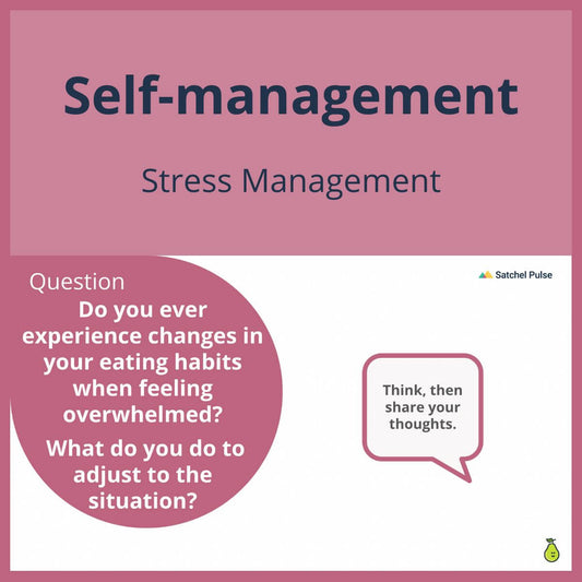 SEL Lesson focusing on Stress Management to use in your classroom as one of your SEL activities for Self-Management