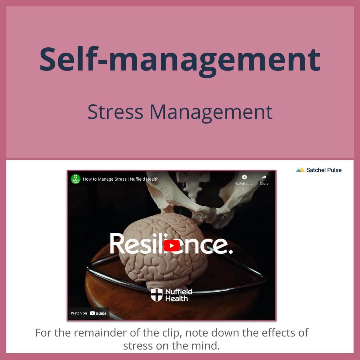 SEL Lesson focusing on Stress Management to use in your classroom as one of your SEL activities for Self-Management