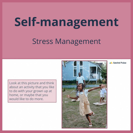 SEL Lesson focusing on Stress Management to use in your classroom as one of your SEL activities for Self-Management