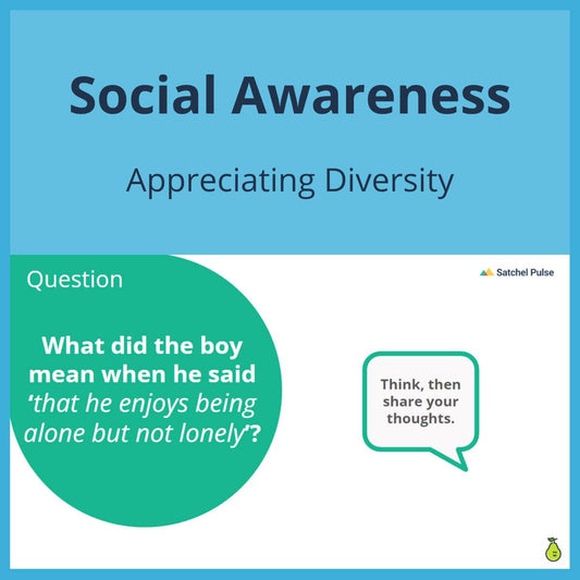 SEL Lesson focusing on Appreciating Diversity to use in your classroom as one of your SEL activities for Social Awareness