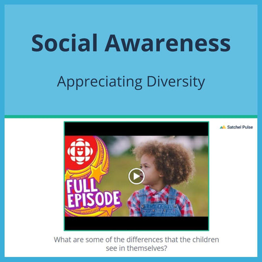 SEL Lesson focusing on Appreciating Diversity to use in your classroom as one of your SEL activities for Social Awareness