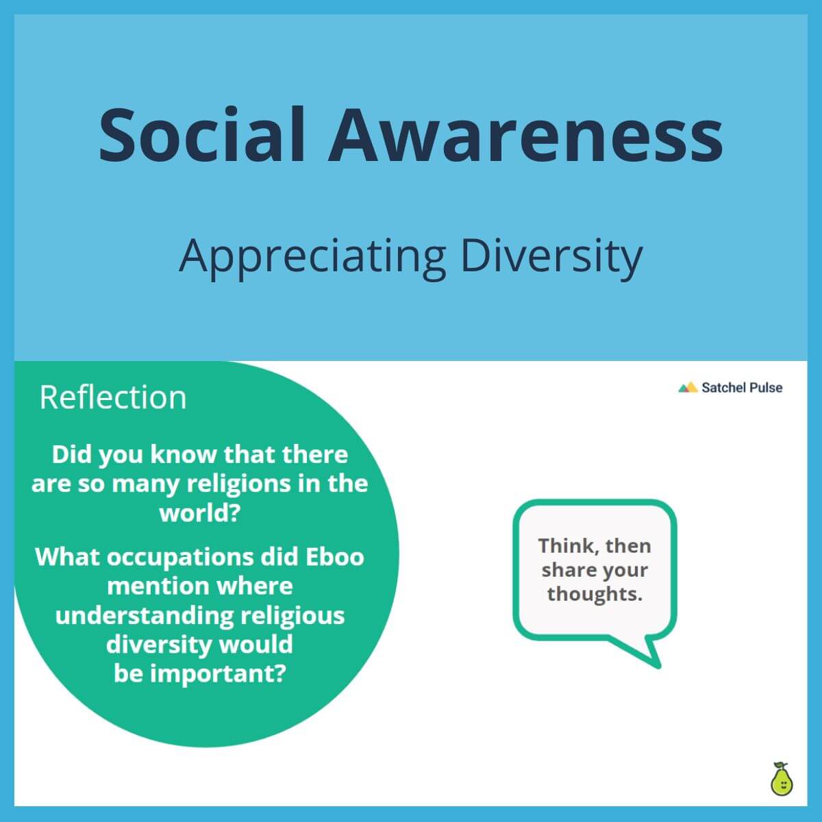 SEL Lesson focusing on Appreciating Diversity to use in your classroom as one of your SEL activities for Social Awareness