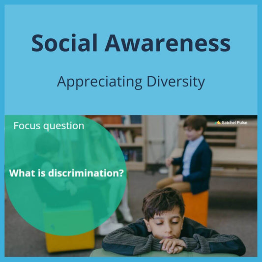 SEL Lesson focusing on Appreciating Diversity to use in your classroom as one of your SEL activities for Social Awareness