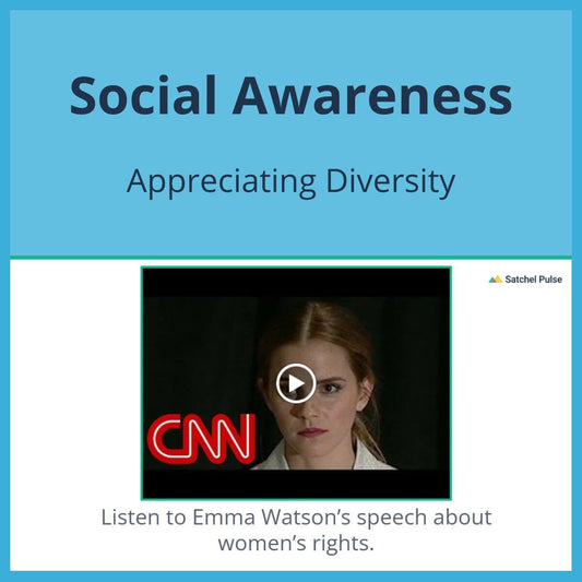 SEL Lesson focusing on Appreciating Diversity to use in your classroom as one of your SEL activities for Social Awareness