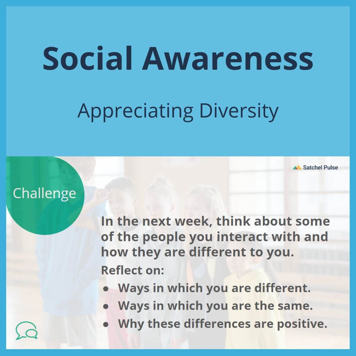 SEL Lesson focusing on Appreciating Diversity to use in your classroom as one of your SEL activities for Social Awareness