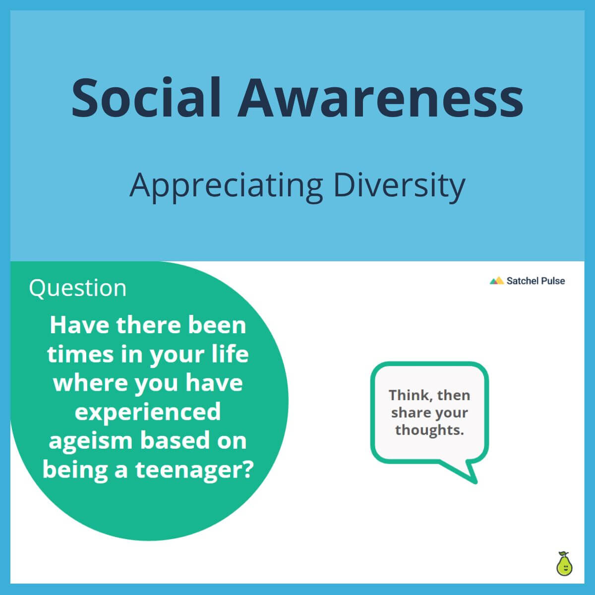 SEL Lesson focusing on Appreciating Diversity to use in your classroom as one of your SEL activities for Social Awareness