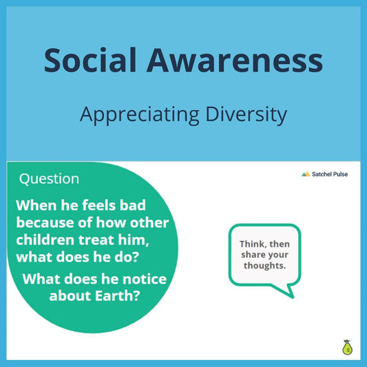 SEL Lesson focusing on Appreciating Diversity to use in your classroom as one of your SEL activities for Social Awareness