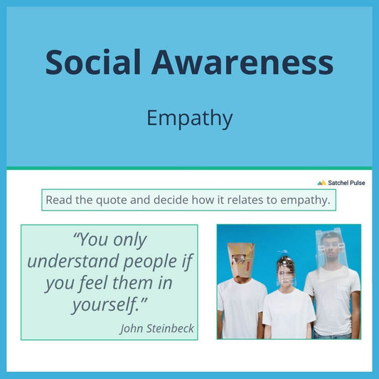 SEL Lesson focusing on Empathy to use in your classroom as one of your SEL activities for Social Awareness