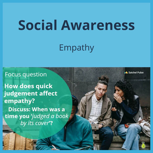 SEL Lesson focusing on Empathy to use in your classroom as one of your SEL activities for Social Awareness