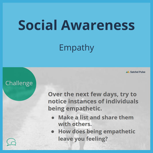 SEL Lesson focusing on Empathy to use in your classroom as one of your SEL activities for Social Awareness