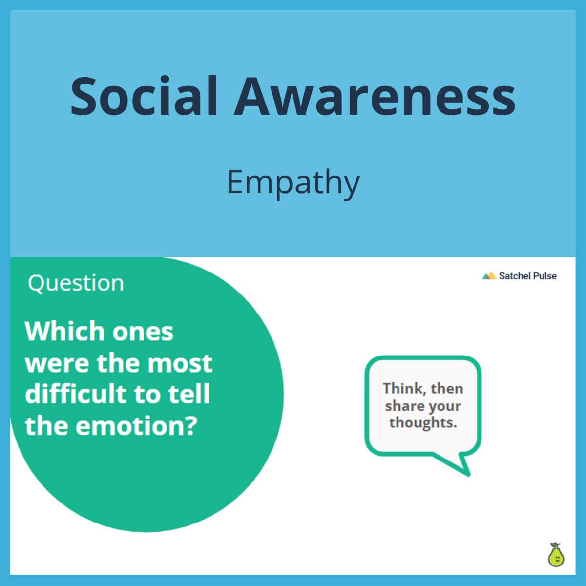 SEL Lesson focusing on Empathy to use in your classroom as one of your SEL activities for Social Awareness