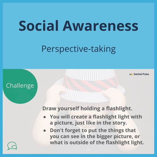 SEL Lesson focusing on Perspective-Taking to use in your classroom as one of your SEL activities for Social Awareness
