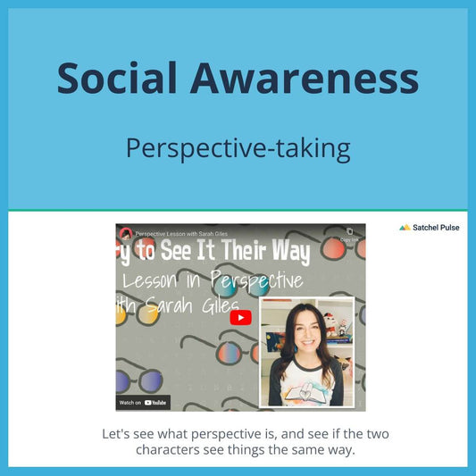 SEL Lesson focusing on Perspective-Taking to use in your classroom as one of your SEL activities for Social Awareness