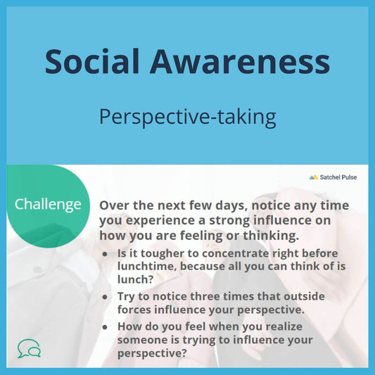 SEL Lesson focusing on Perspective-Taking to use in your classroom as one of your SEL activities for Social Awareness