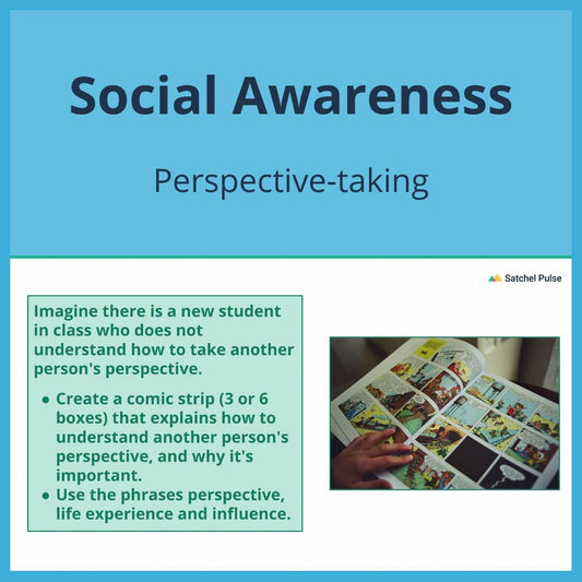 SEL Lesson focusing on Perspective-Taking to use in your classroom as one of your SEL activities for Social Awareness