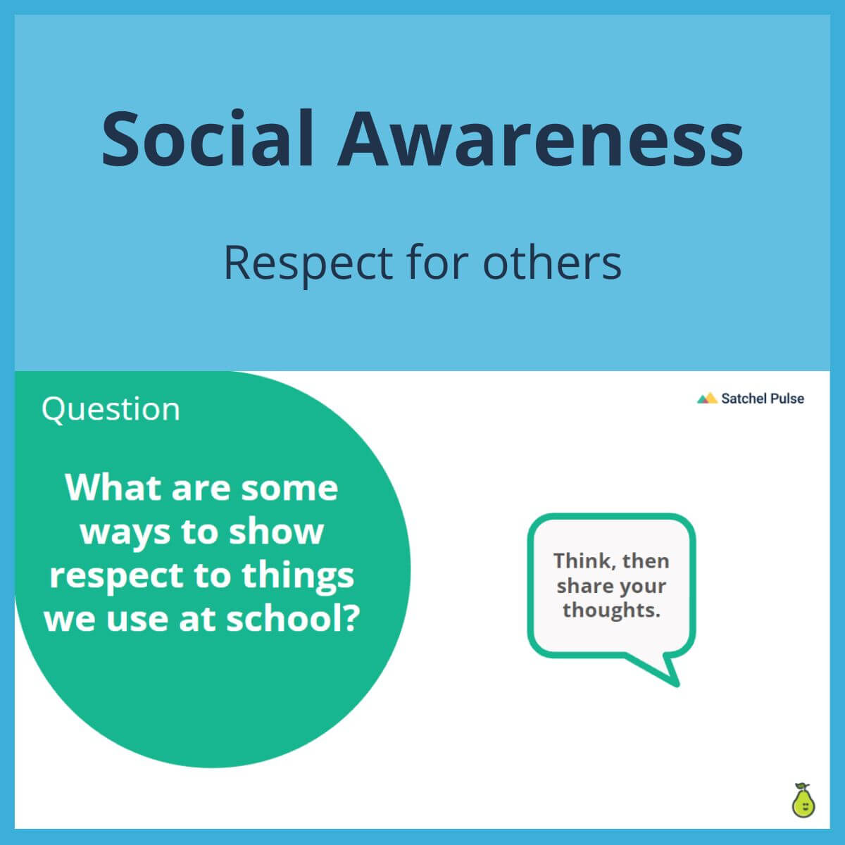 SEL Lesson focusing on Respect for Others to use in your classroom as one of your SEL activities for Social Awareness