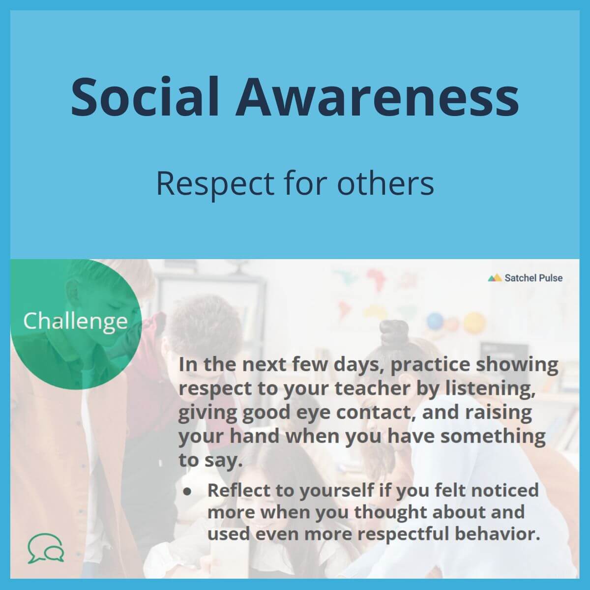 SEL Lesson focusing on Respect for Others to use in your classroom as one of your SEL activities for Social Awareness