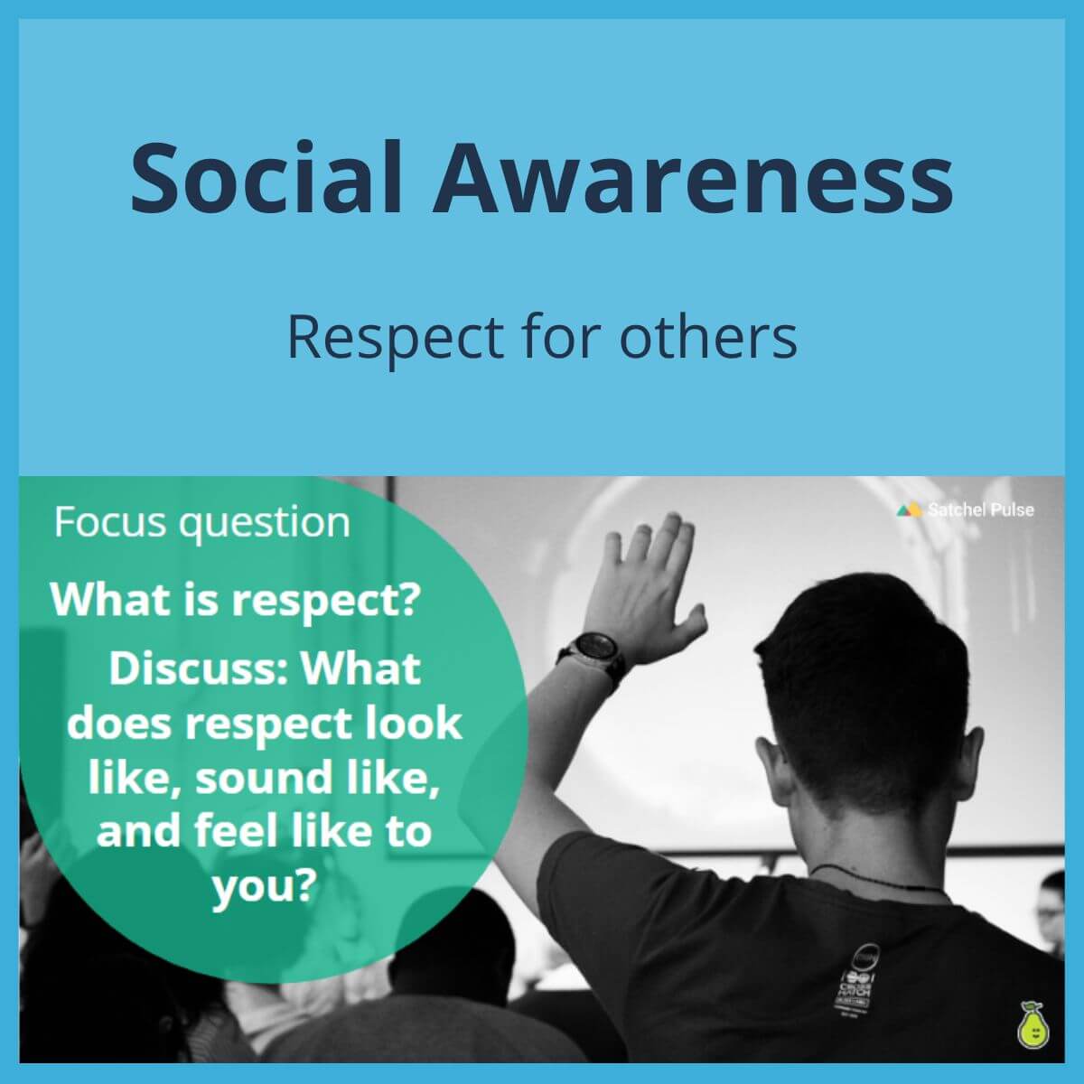 SEL Lesson focusing on Respect for Others to use in your classroom as one of your SEL activities for Social Awareness