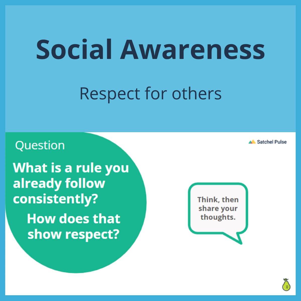 SEL Lesson focusing on Respect for Others to use in your classroom as one of your SEL activities for Social Awareness