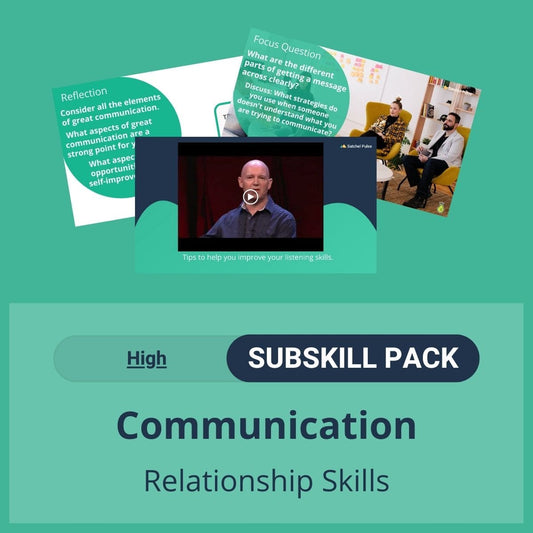 SEL Resource pack with social-emotional learning lessons and self-studies to help you teach Communication in your classroom as a part of the SEL curriculum.