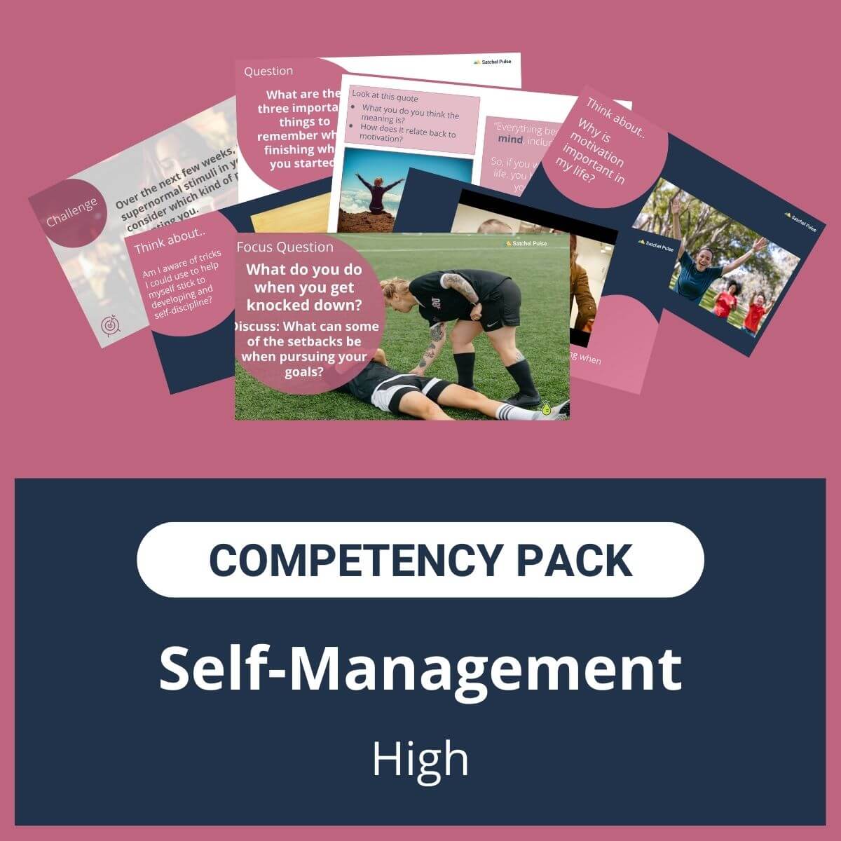 This SEL Resource pack for "Self-Management" competency includes a range of SEL activities such as SEL lessons and self-studies