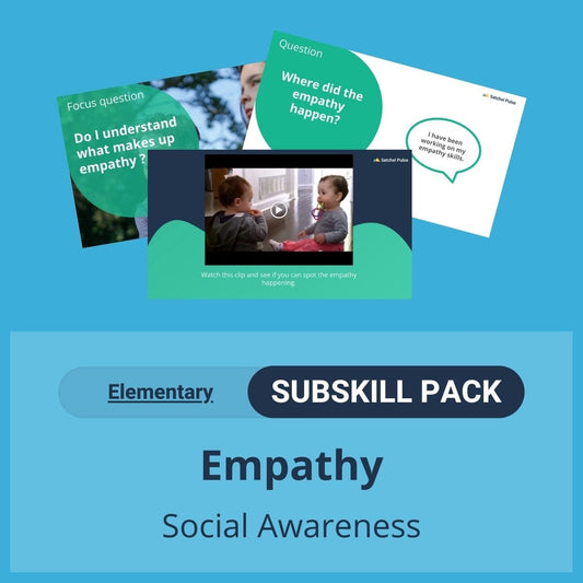 SEL Resource pack with social-emotional learning lessons and self-studies to help you teach Empathy in your classroom as a part of the SEL curriculum.