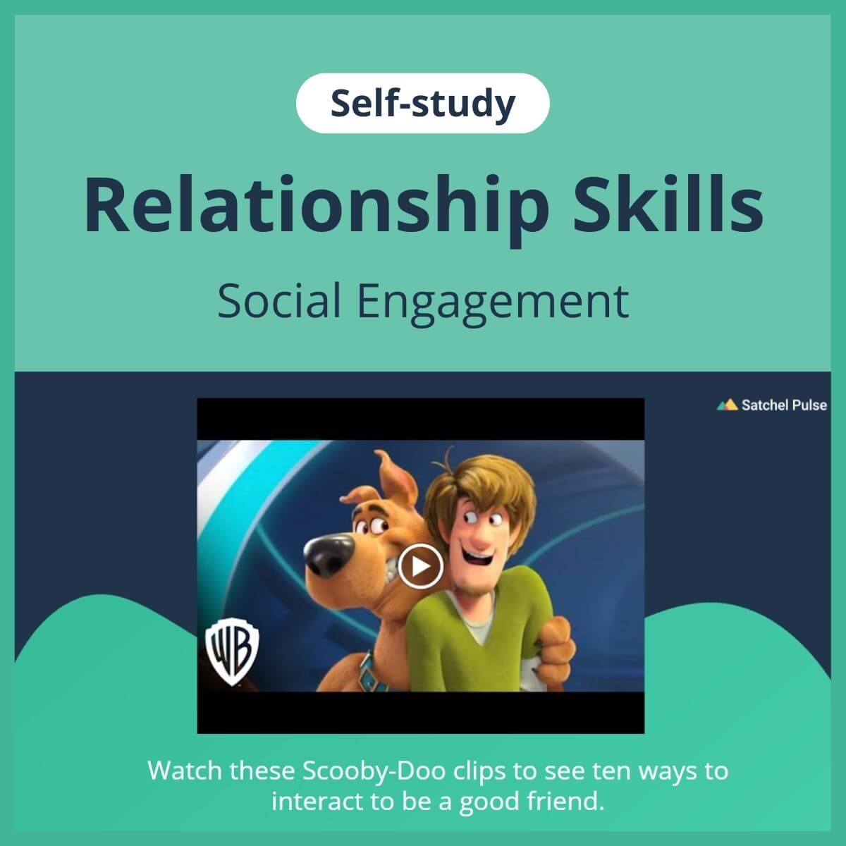 SEL self-study focusing on Social Engagement to use in your classroom as one of your SEL activities for Relationship Skills