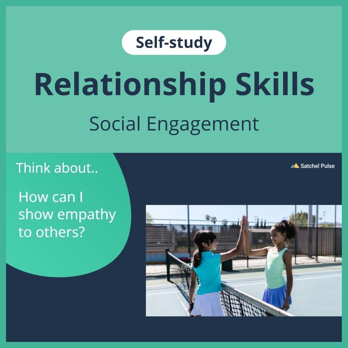 SEL self-study focusing on Social Engagement to use in your classroom as one of your SEL activities for Relationship Skills