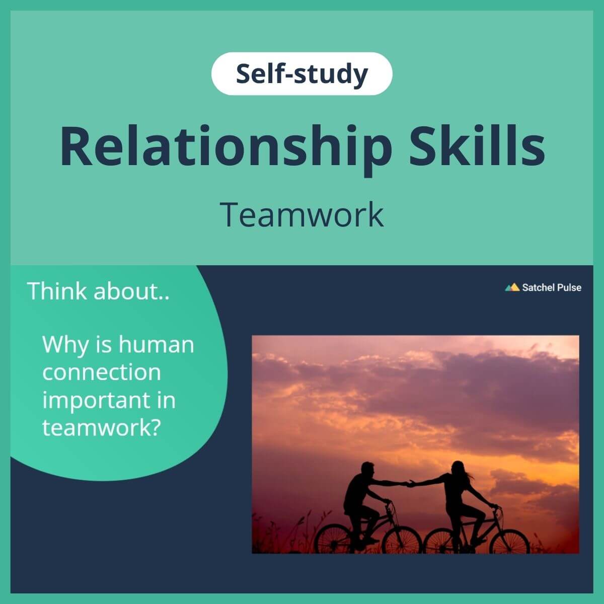 SEL self-study focusing on Team Work to use in your classroom as one of your SEL activities for Relationship Skills
