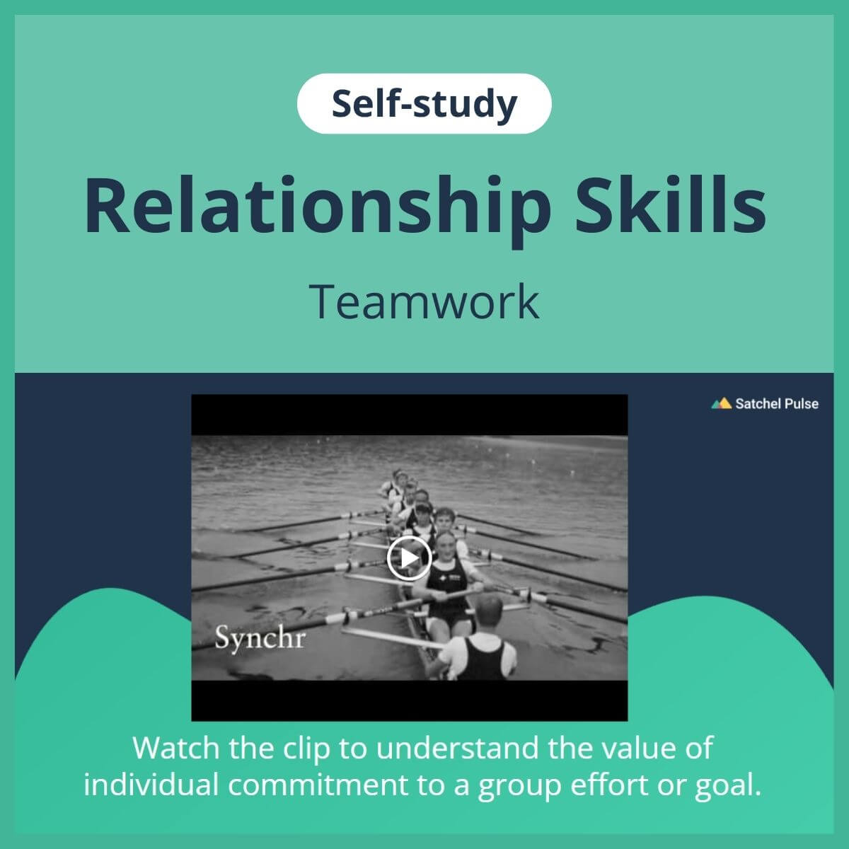 SEL self-study focusing on Team Work to use in your classroom as one of your SEL activities for Relationship Skills