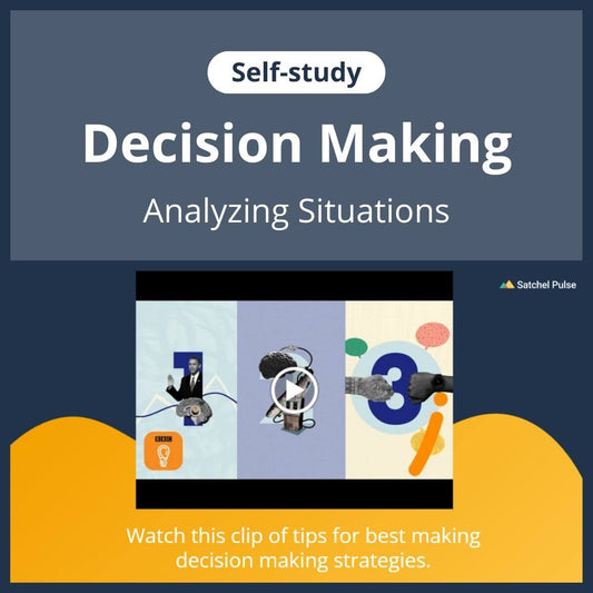 SEL self-study focusing on Analyzing Situations to use in your classroom as one of your SEL activities for Responsible Decision-Making