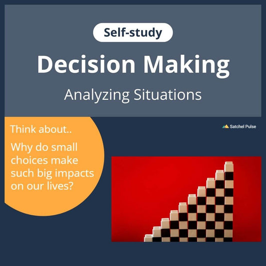 SEL self-study focusing on Analyzing Situations to use in your classroom as one of your SEL activities for Responsible Decision-Making