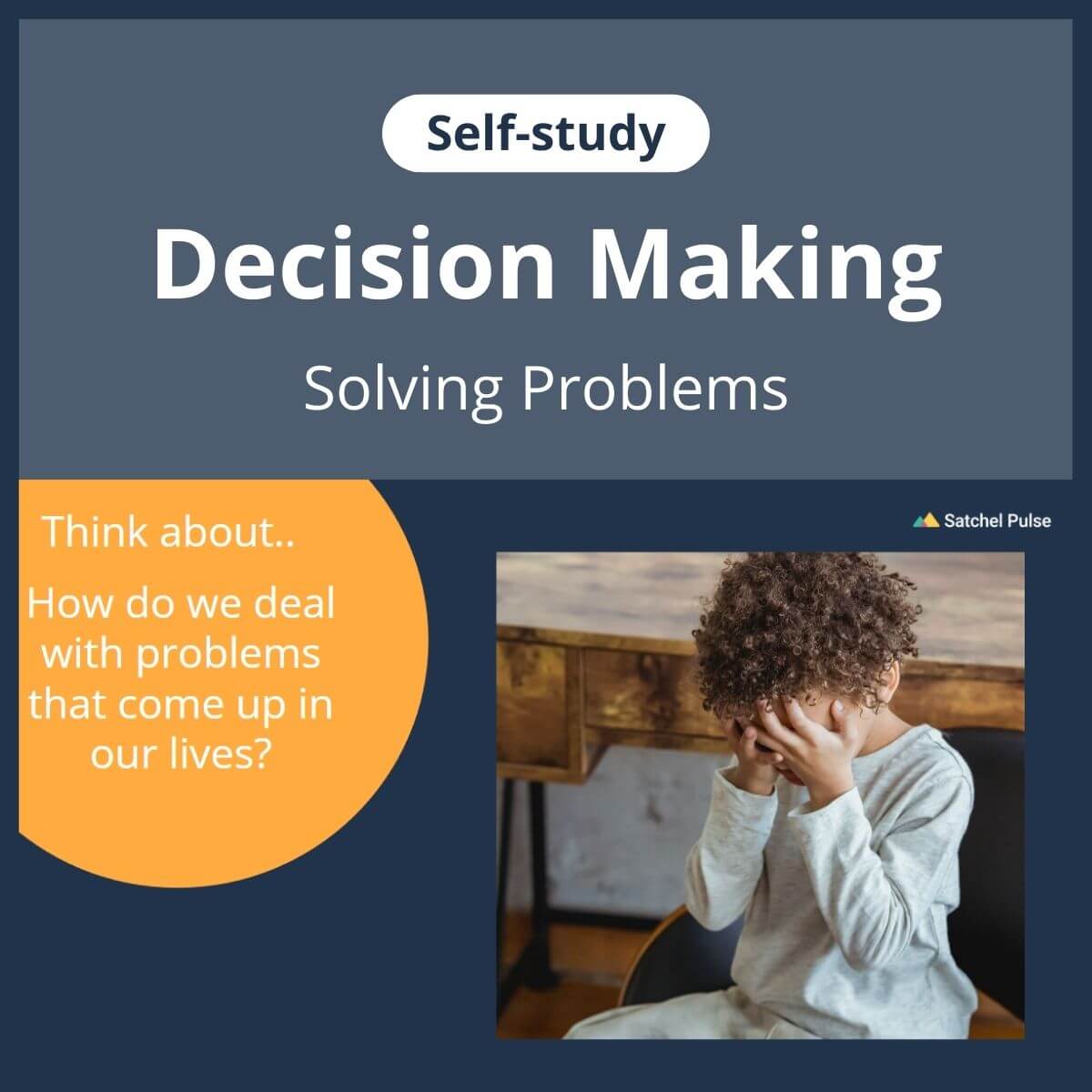 SEL self-study focusing on Solving Problems to use in your classroom as one of your SEL activities for Responsible Decision-Making