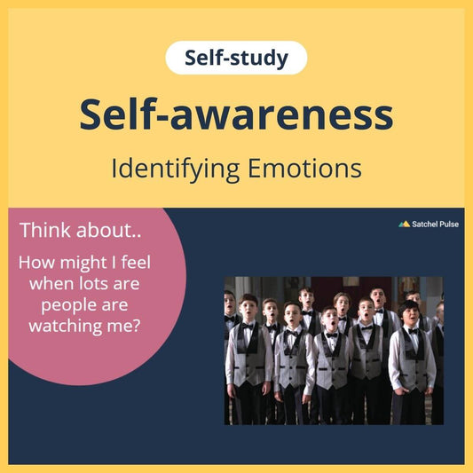 SEL self-study focusing on Identifying Emotions to use in your classroom as one of your SEL activities for Self-Awareness