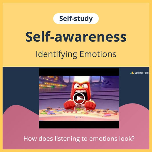 SEL self-study focusing on Identifying Emotions to use in your classroom as one of your SEL activities for Self-Awareness